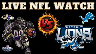 🔴LIVE NFL Football (Baltimore Ravens vs Detroit Lions) Live Watch