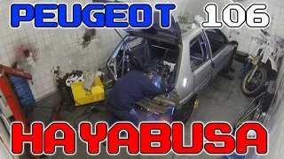 Peugeot 106 Hayabusa - Time Lapse da construção by Oficina MK