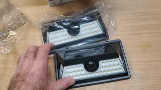 Utilitech Solar Motion Light Review-READ DESCRIPTION