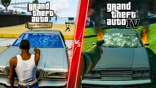 GTA Trilogy: Definitive Edition vs GTA IV - Direct Comparison! Attention to Detail & Graphics! PC 4K