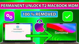 💻👀✅ Permanent Remove MDM Remote Management Lock on T2 MacBook | MacBook MDM Device Management Unlock