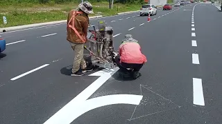 ROAD MARKING MALAYSIA BUAT ARROW RAWANG SELANGOR