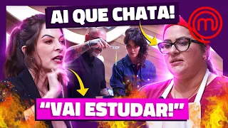 MASTERCHEF: ANA PAULA SURTA COM PARTICIPANTE POR DESCULPA ESFARRAPADA! EP 06 | TEMP 09 | Virou Festa