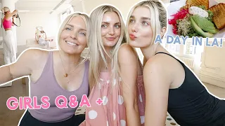 q&a with my mom & sister + our day in LA!