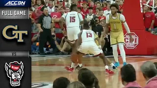 Georgia Tech vs. NC State Full Game | 2019-20 ACC Men's Basketball