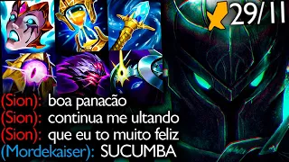 JOGÃO DE MORDEKAISER QUE VAI FICAR NA HISTÓRIA DO LOL KKKKKKKKKK