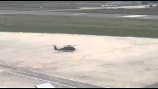 US UH60 ROLLING FOR TAKE OFF