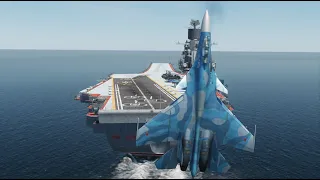 DCS: Su-33 Cobra carrier landing