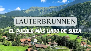 LAUTERBRUNNEN: EL PUEBLO MÁS LINDO DE SUIZA