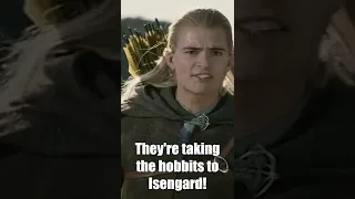 They're Taking The Hobbits To Isengard | Lord Of The Rings #Shorts