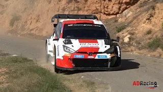 [ELFYN EVANS] Test Day Pre RallyRACC Catalunya 2022 | Toyota GR Yaris Rally 1 Hybrid | ADRacing