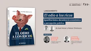 Axel Kaiser y Rainer Zitelmann, presentan su nuevo libro «El odio a los ricos»