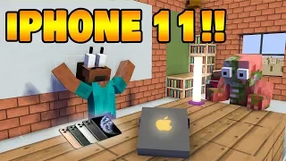 Minecraft Animation: FREE GIFT + UNBOXING THE NEW iPhone 11 FROM APPLE!