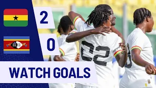 GHANA VS ESWATINI(2-0)[8-1]-U20 WORLD CUP QUALIFIERS-GOALS&HIGHLIGHTS