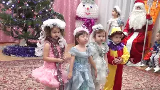 Видеосъемка новогодних утренников в детском саду.