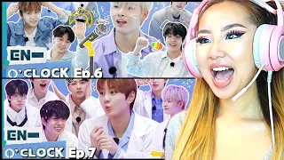 SINGING SCIENTISTS! 😍 ENHYPEN ⏰ 'EN-O'CLOCK EPISODE 6 & 7' REACTION