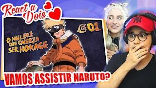 Reagindo a Malandragem Ninja - Episódio 1: O MULEKE QUE QUERIA SER HOKAGE!