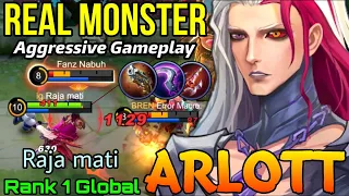 Aggressive Arlott Deadly Monster - Top 1 Global Arlott by Raja mati - Mobile Legends