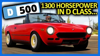 Forza Horizon 5 : 1300 Horsepower... IN A D CLASS CAR!! (FH5 Update 24)