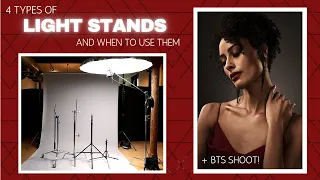 Types of Studio Light Stands and When To Use Them | Lindsay Adler