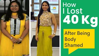 Fat to Fit I How I Lost 40 Kg After Being Body Shamed I Dipanwita Basak I Weight Loss Journey