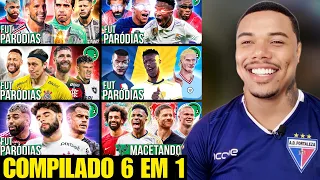 CLEBER REACT: FUTPARÓDIAS 6 VÍDEOS EM 1 / QUEM SERÁ O CRAQUE DE 2024 / ESSE TIMES ESTÃO MACETANDO