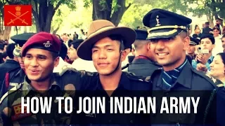 HOW TO JOIN INDIAN ARMY | Official Motivational Video - 2018
