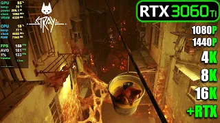 RTX 3060 Ti | STRAY - 1080p, 1440p, 4K, 8K, 16K + RayTracing