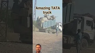 # tata signa dumper # unloading  || tipper # #tata tipper #automobile #tipper #model #viral # truck#