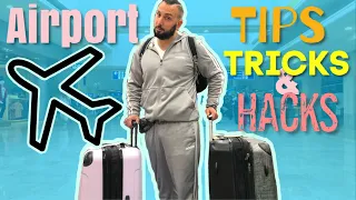 AIRPORT Tips and Tricks - Flying Travel Hacks ✈️