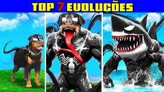 +7 FORMAS DIFERENTES de EVOLUIR para o VENOM NO GTA 5!!