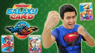 BOBOIBOY SILAT ! Boboiboy Galaxy Card Pek Versus Part 2 - Unpacking & Review