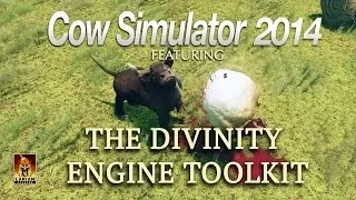 Cow Simulator 2014 Trailer Featuring the Divinity Engine Toolkit