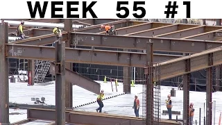 Ironworkers: "raw" construction footage #1 from Ⓗ Week 55