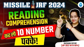 UGC NET Paper-1 Reading Comprehension | Complete Revision by Rachana Mam | JRFAdda