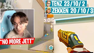 SEN TenZ No More Plays On JETT!! - Destroys NA Ranked With SEN Zekken On Chamber | VALORANT