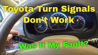 Toyota Turn Signals Not Working - Diagnosis and Repair