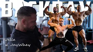 Back Workout with your favorite Daddy's | Jelle Starreveld & Jay Whey