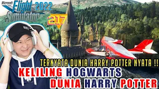 TERNYATA DUNIA HARRY POTTER HOGWARTS ITU NYATA! KELILING PAKAI PESAWAT 3 MILYAR- MSFS 2020 Indo |217