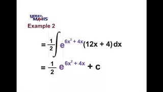Integration : Exponential Functions