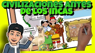 🔴 Las CIVILIZACIONES ANTERIORES a los INCAS: Chavín, nazca, moche, tiahuanaco, huari