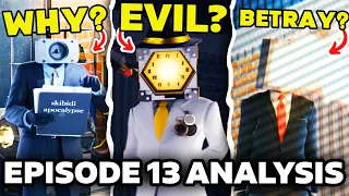 ELITE, ISO & MOBI EVIL?! BETRAYAL - Episode 13 SKIBIDI TOILET MULTIVERSE Easter Egg Analysis Theory