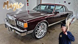 Ace does magic on the 2 door Caprice Landau