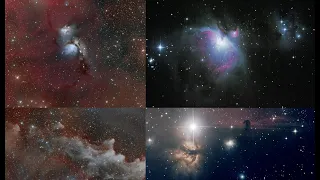 la constellation d'Orion et ses monstres