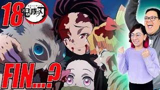 VICTORIA SIUUU! 😆 | KIMETSU NO YAIBA - Distrito Rojo TP2 18 | REACCIÓN