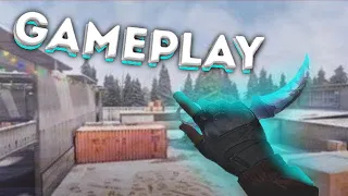 Gameplay Karambit "Snow Camo" Standoff 2