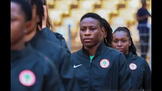 Super Falcons of NIGERIA celebrates win over South Africa #superfalcons #parisolympics #wafcon2022