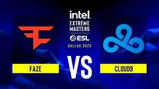 Cloud9 vs. FaZe - Map 1 [Mirage] - IEM Dallas 2023 - Lower bracket