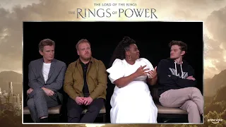 The cast of "The Lord of the Rings: The Rings of Power" discuss the show's themes