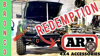 Bronco Garage: ARB REDEMPTION !! #arb #air #bronco #airup #compressor #offroading #4x4